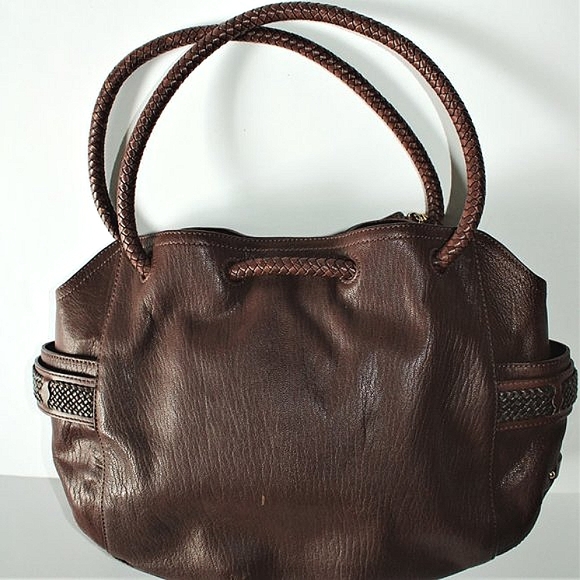 Cole Haun Large Brown Organizer/Shoulder Bag - Picture 4 of 13